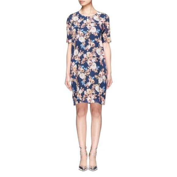 J. Crew Dresses & Skirts - J. Crew Silk Sheath Dress in Antique Floral